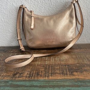 Kate spade New York gold crossbody gold